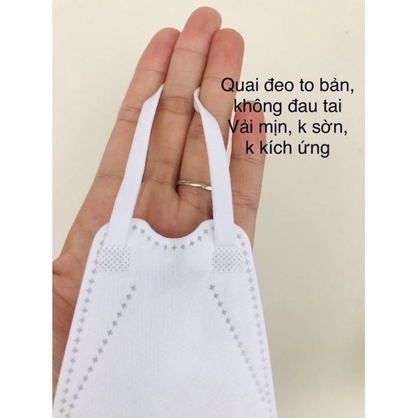 Khẩu trang KF94 PERFETTA Trắng/Đen/Mix màu  - 3 lớp kháng khuẩn - Bsafe