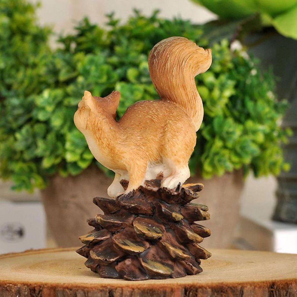 LANSEL Sóc Bằng Nhựa Resin Để Bàn Trang Trí Nội Thất