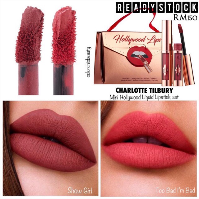Set 2 son kem mini CHARLOTTE TILBURY
