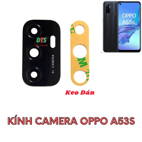 Kính camera dùng cho oppo a53s