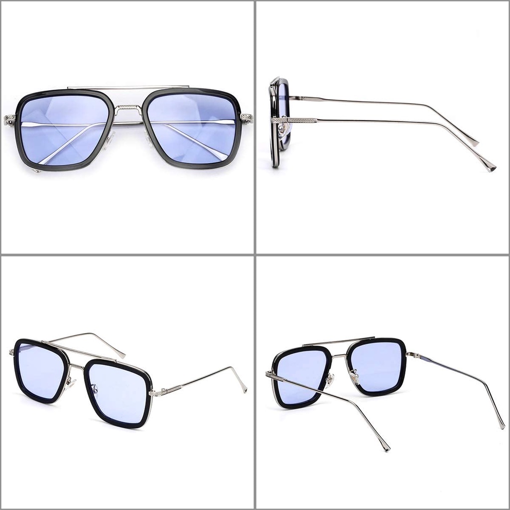 Kính mát Marvel tony stark 006 phong cách avengers iron man thời trang cho nam