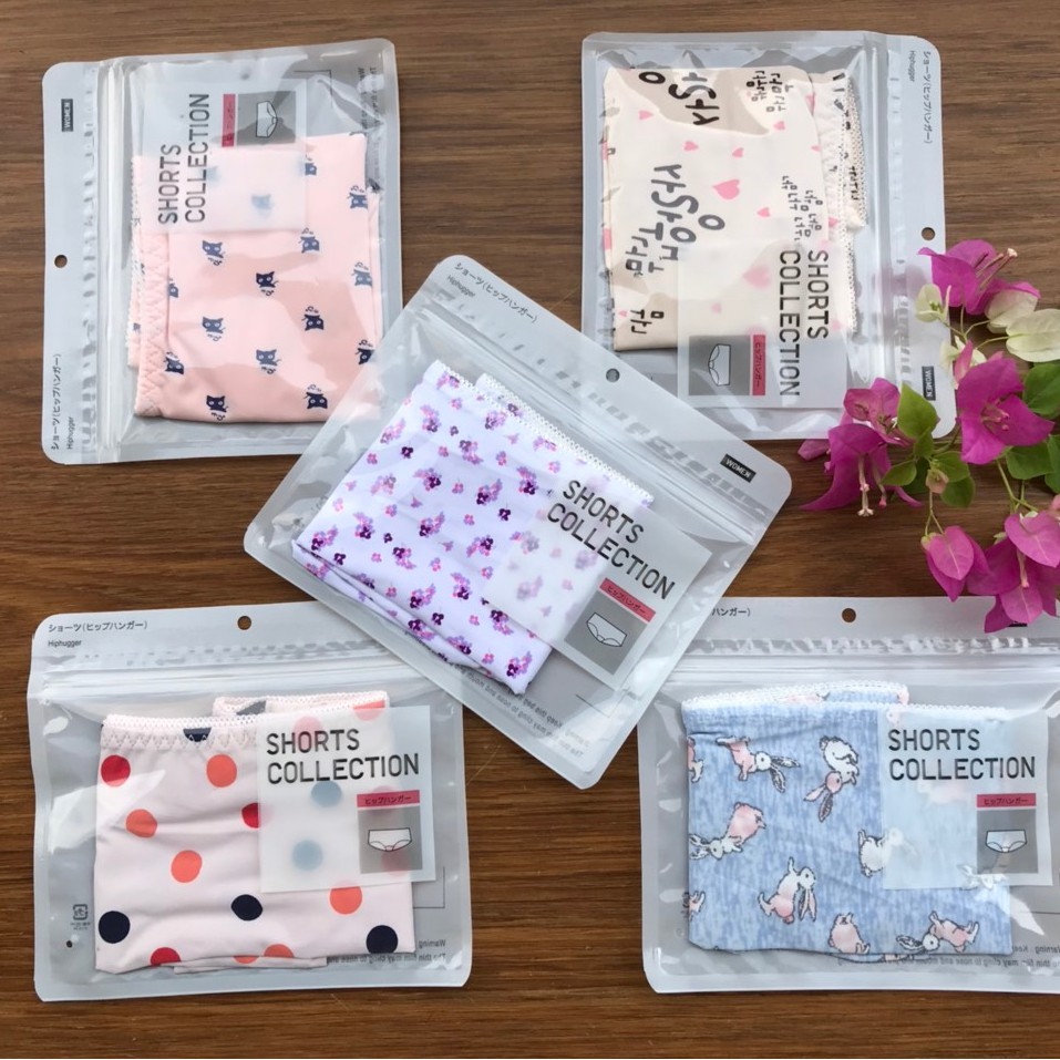 Quần lót đúc cute túi zip cao cấpfom 50-65kg