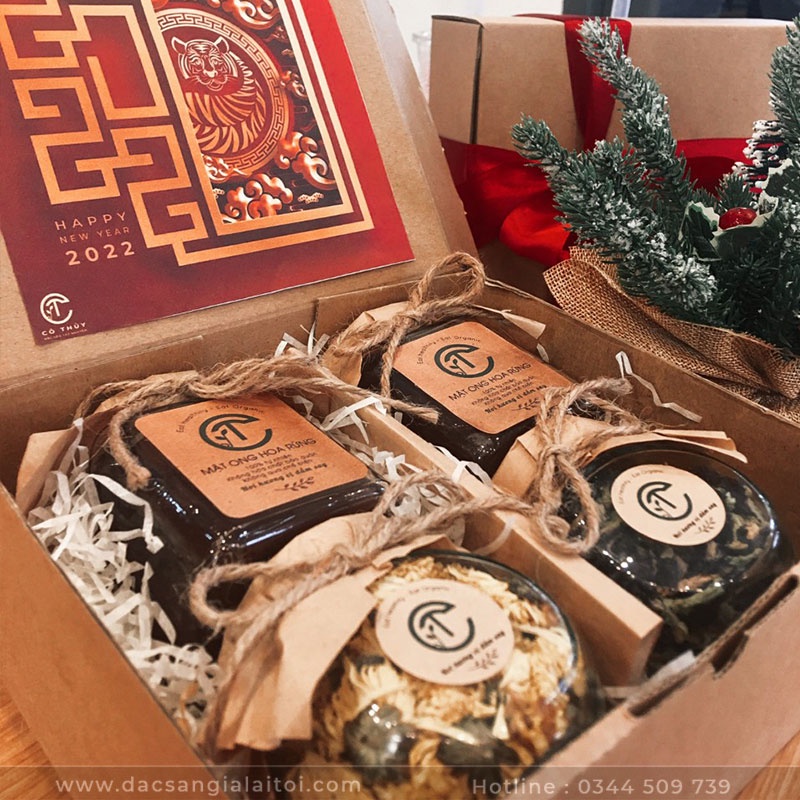 Hộp Quà Tặng Tết 2022 Từ Mật Ong, Trà & Hạt Dinh Dưỡng - Quà Biếu Tết, Quà Tặng Cho Người Thân, Bạn Bè | BigBuy360 - bigbuy360.vn