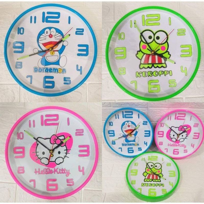 Đồng Hồ Treo Tường Hình doraemon Đáng Yêu