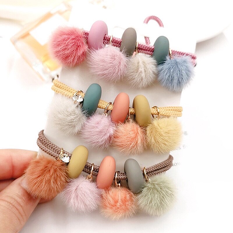 Cột tóckiểu Hàn Quốc dễ thương