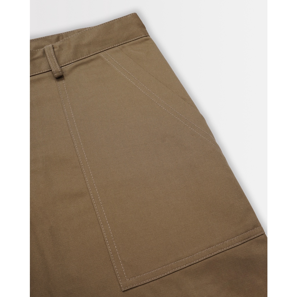Quần work pant ống suông Straight Fit EMAS Work Pants/Beige