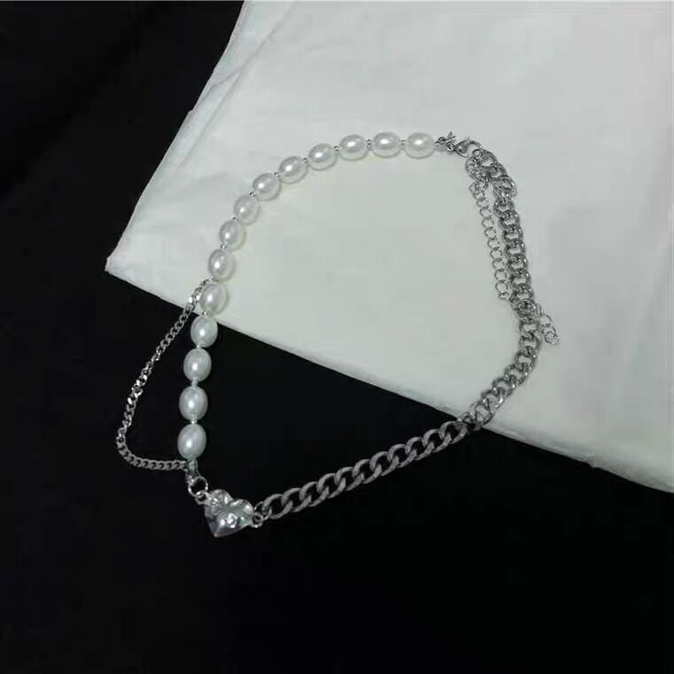 Dây chuyền phối ngọc trai nhân tạo phong cách thanh lịch dành cho nữ