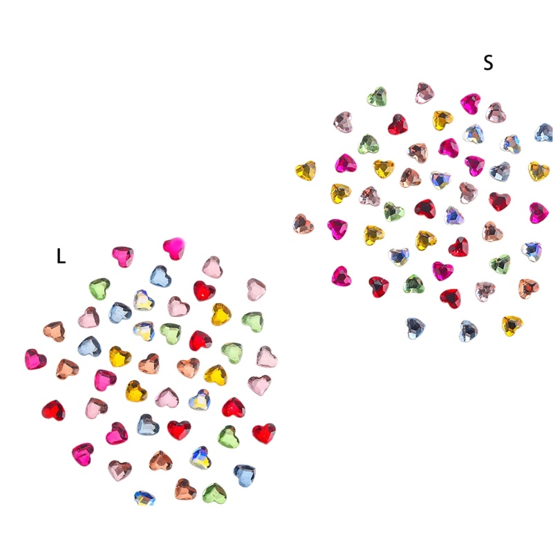 Bộ 50 Đá Pha Lê Trang Trí Móng Tay Nghệ Thuật