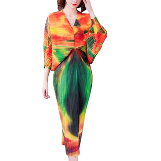 Áo Cánh Dơi Xếp Ly plus size Cho Nữ20210904