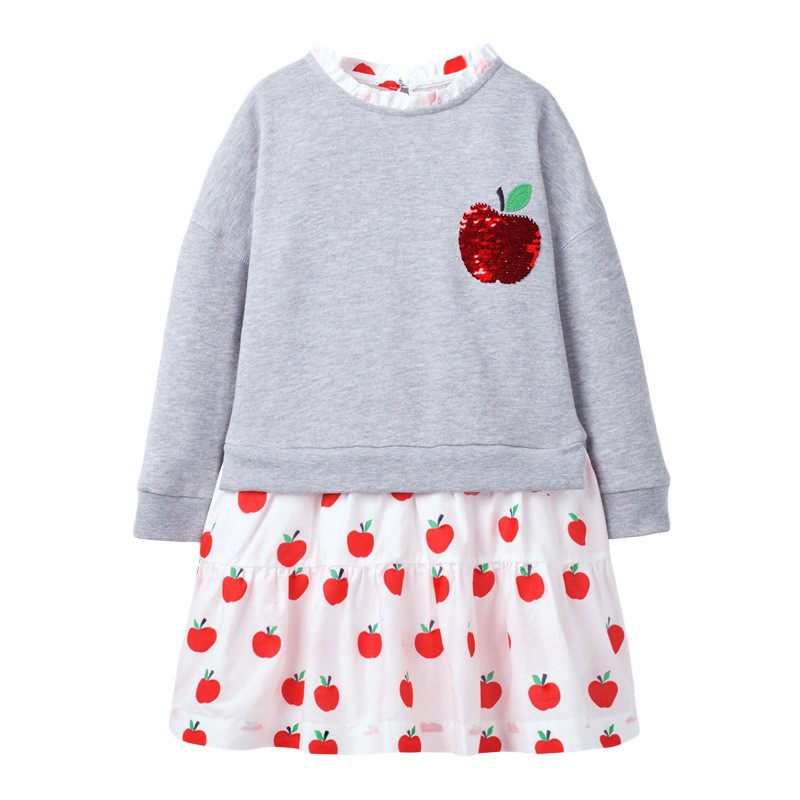 VÁY LITTLE MAVEN BÉ GÁI PHONG CÁCH ÂU MỸ HÀNG CAO CẤP SIÊU ĐẸP ĐỦ SIZE 2-7T