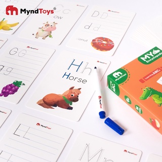 Bộ Thẻ Học Thông Minh cho Bé Từ 3,5 Tuổi Học Chữ - Số Viết Và Xóa Được nhiều lần MyndToys - My Encyclopedia