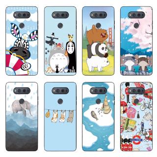 Ốp điện thoại hình nhiều mẫu đáng yêu cho LG V40 V30 V20 V10