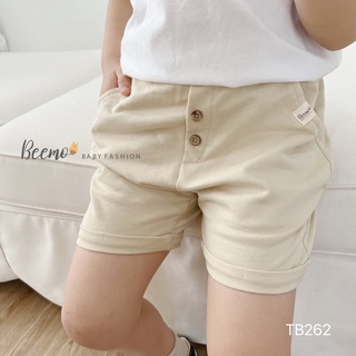 [GIÁ GỐC]- Quần đùi da cá đính cúc Beemo bé trai