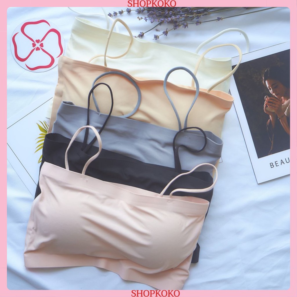 Áo Bra Đúc Su Quây 2 Dây Chất Mát Lịm A8881 | BigBuy360 - bigbuy360.vn