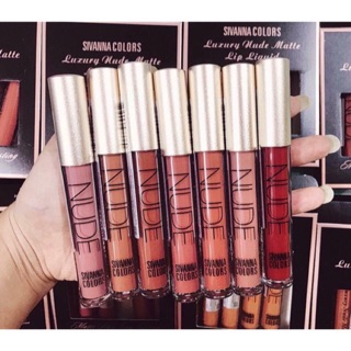 Son Kem Lì Sivanna Colors Luxury NUDE Matte Lip Liquid 3.7g - Thái Lan