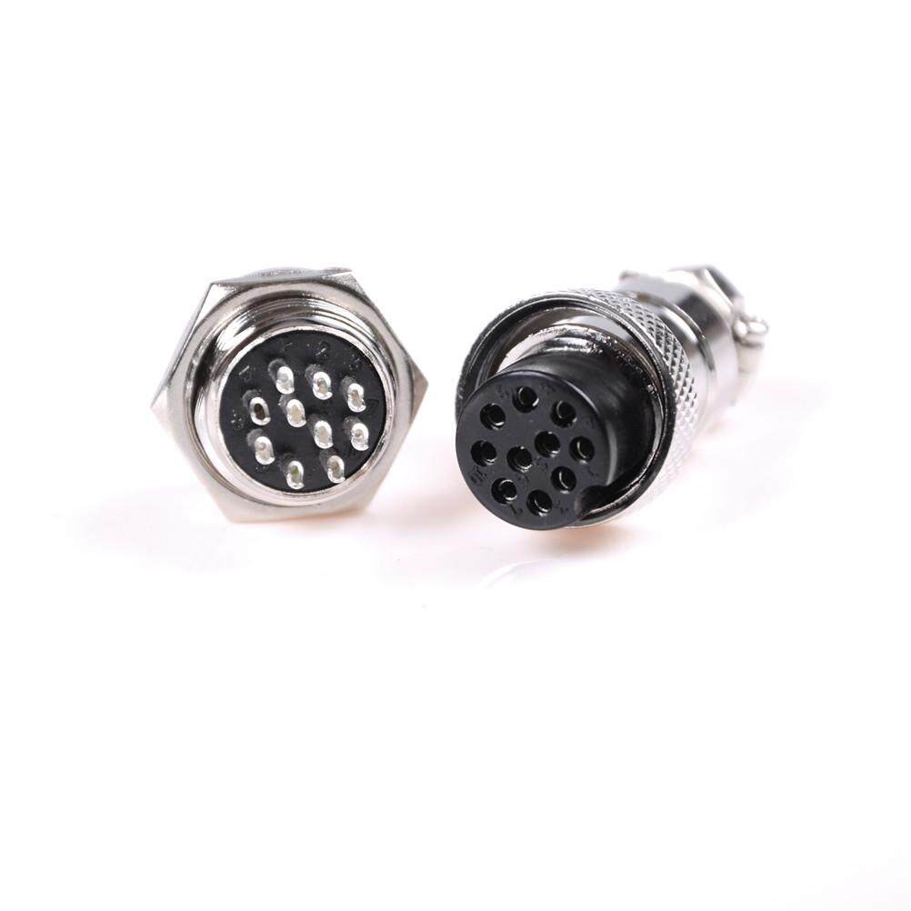 [Đơn tối thiểu 30k] Bộ đầu nối đực cái GX16, Đầu Cắm Đực &amp; Đầu Cắm Cái 2-6 pin.