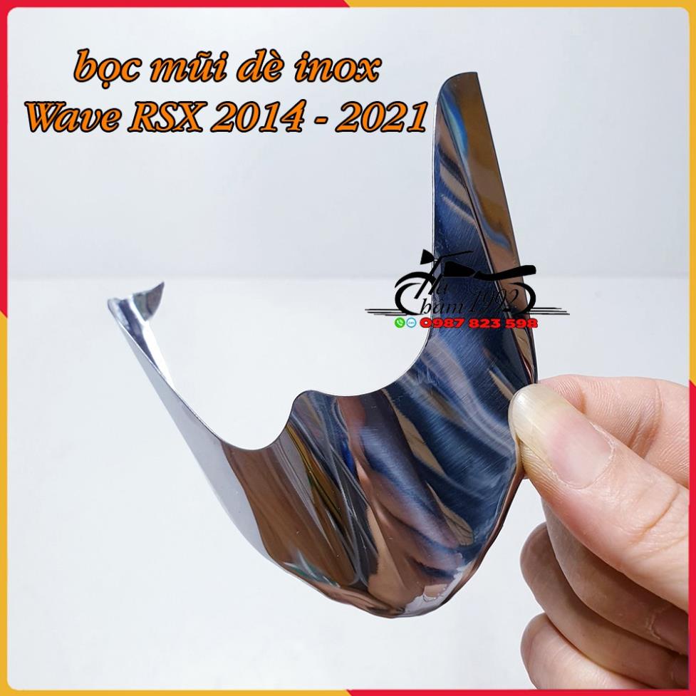 ★ Bọc Mũi Dè iNox Wave Rsx 2014 - 2021-22  ★