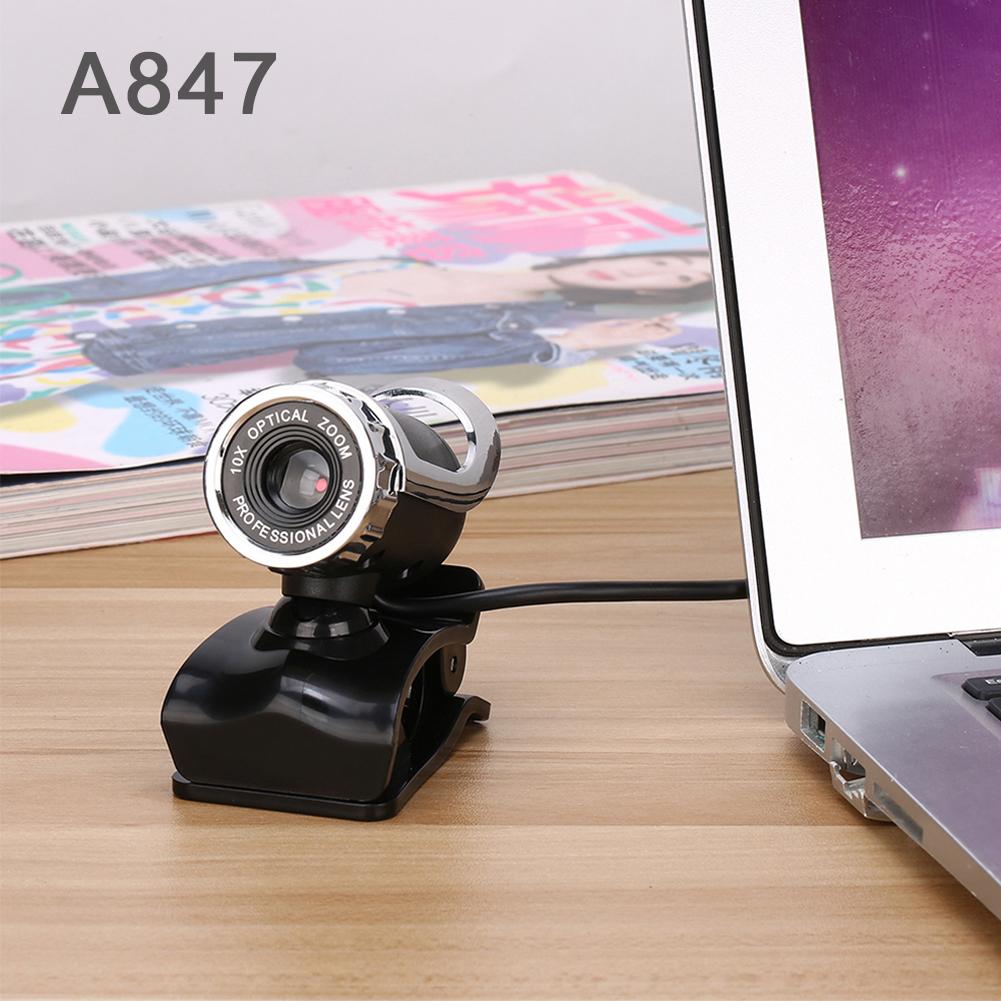 HD Trực tiếp Webcam, Máy tính xách tay USB & Webcam Máy tính để bàn, Plug and Play Mini Video