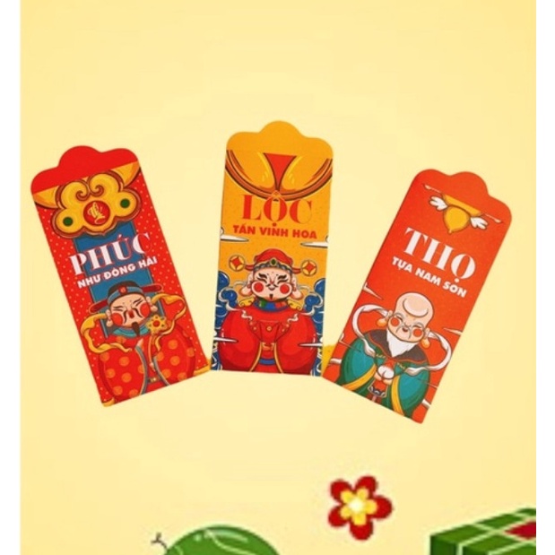 Combo 30 lì xì nhiều mẫu để chọn siêu xinh