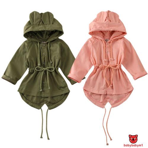 Áo Hoodie Tai Thỏ 3d Cho Bé Gái