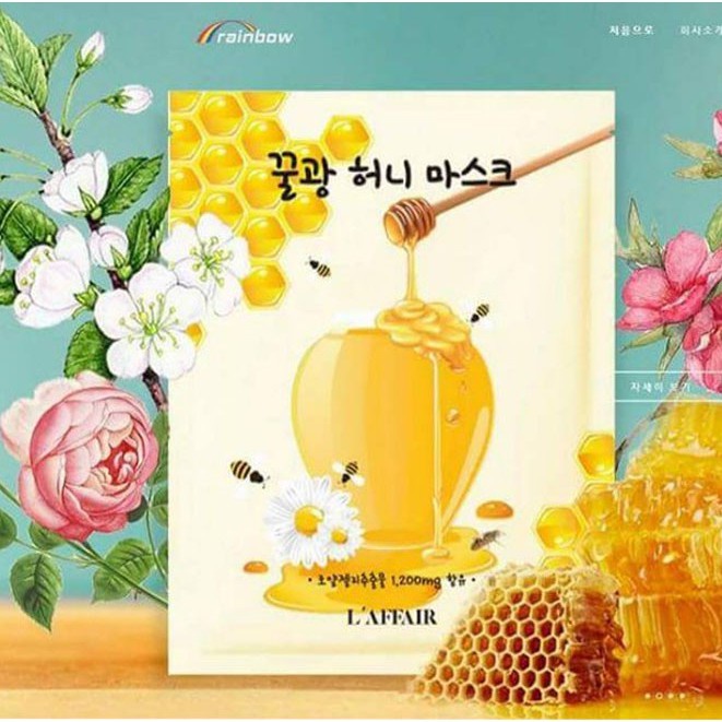 Mặt Nạ Dưỡng Da Chiết Xuất Sáp Ong Rainbow L’affair - 25g