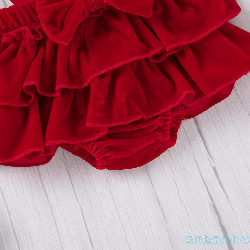 Set Áo Liền Quần + Băng Đô Nơ Đáng Yêu Cho Bé Gái