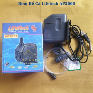 Bơm Bể Cá Lifetech AP2000 (26W - 1300L/H - 1.5M) - Bơm Chìm Bể Cá