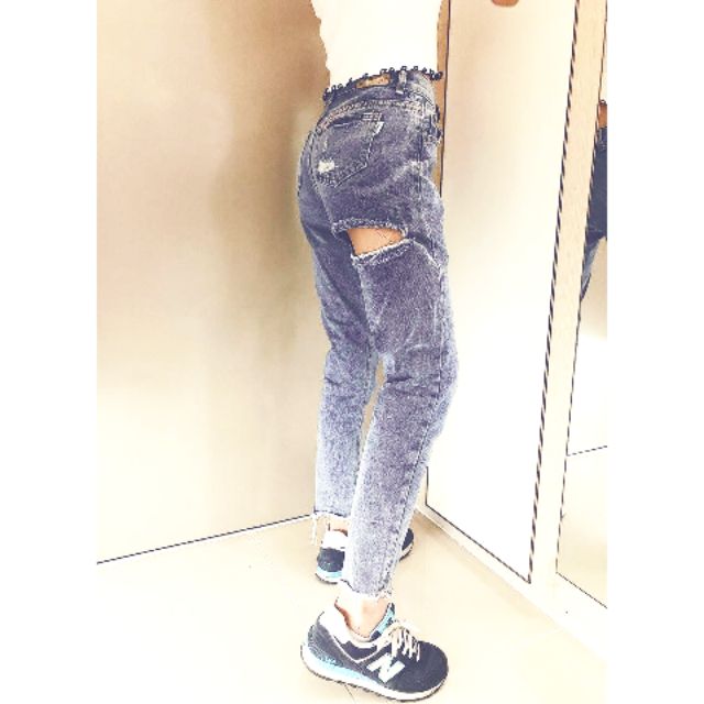 Quần jean rách mông có bigsize