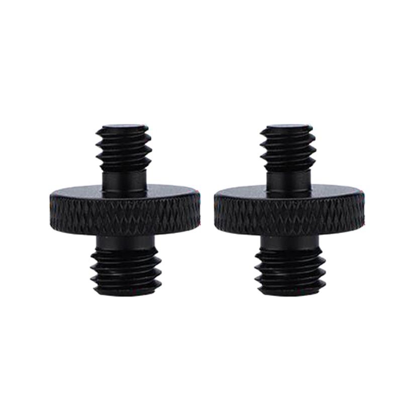 Set 2 Ốc Chuyển Đổi Đầu Đực 1 / 4 &quot;- 20 Sang Đầu Đực M4 M5 M6 M8 M10 Chuyên Dụng Cho Giá Đỡ Ba Chân Máy Ảnh