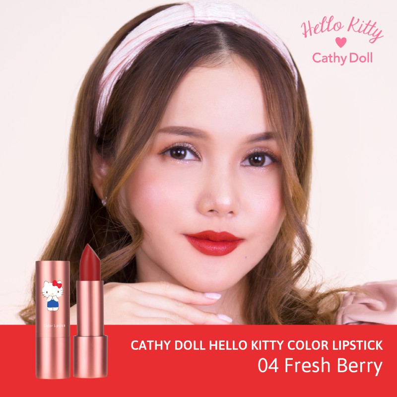 Son Thỏi Hello Kitty Cathy Doll Color Lipstick 3.5g