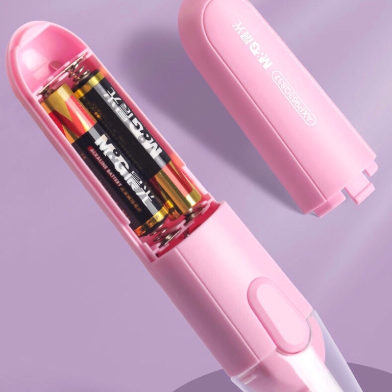 [ DaVinci ] Bút tẩy điện M&amp;G 3 màu hồng,trắng,xanh