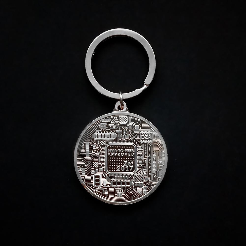 Móc Khóa Hình Đồng Xu Bitcoin