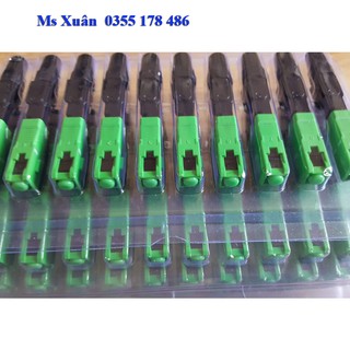 Combo 10 đầu Fast Connector- Đầu nối nhanh cáp quang FTTH Gpon chuẩn SC/APC