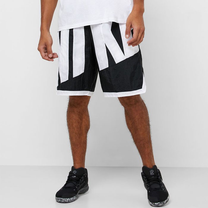 [HÀNG_CHÍNH_HÃNG] QUẦN NGẮN NIKE DRI FIT THROW BACK SHORT - ĐEN / TRẮNG