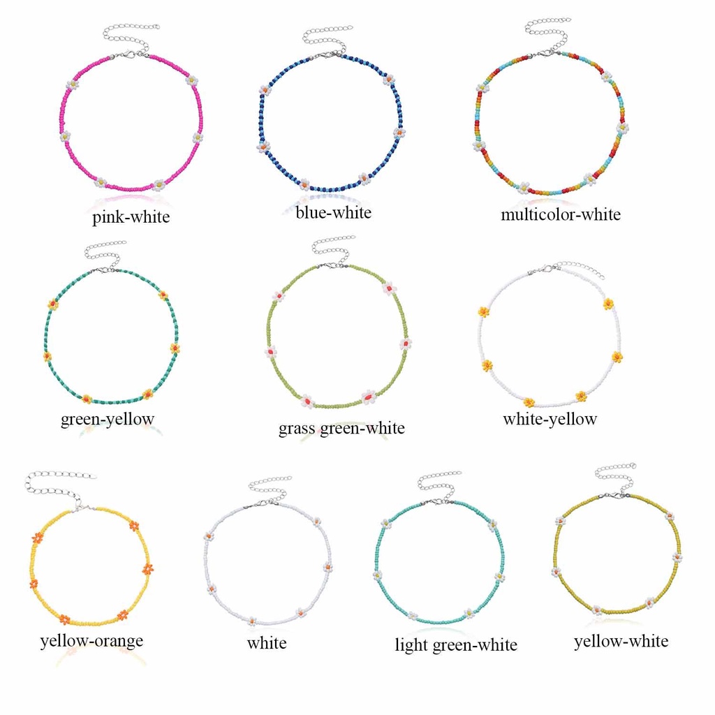 Vòng cổ Handmade Nhiều Màu Sắc Dành Cho Nữ OSIER1