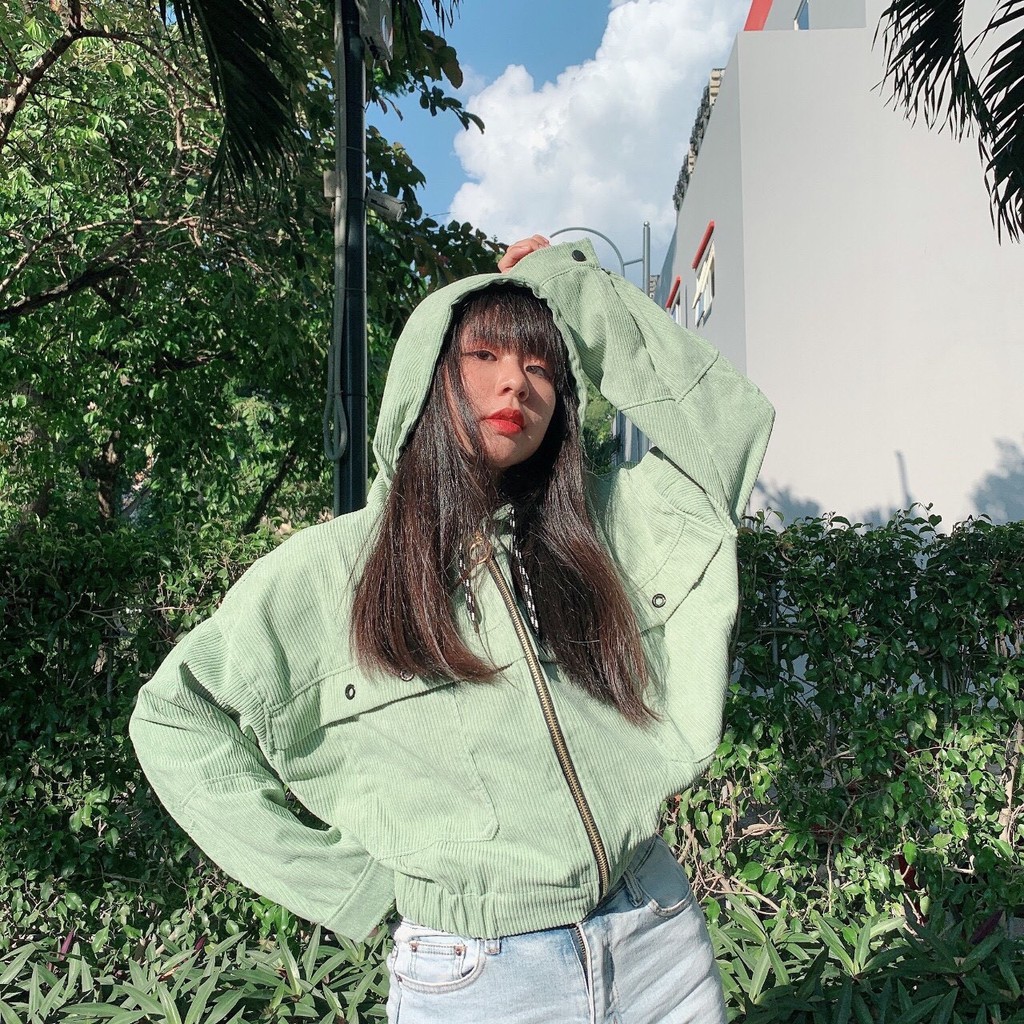 ÁO KHOÁC NHUNG GÂN