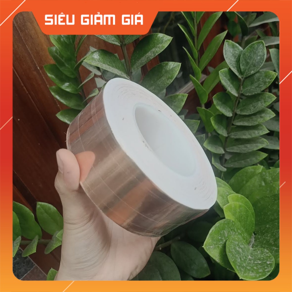 Giấy đồng bọc mass guitar điện chống noise MMS hình thật
