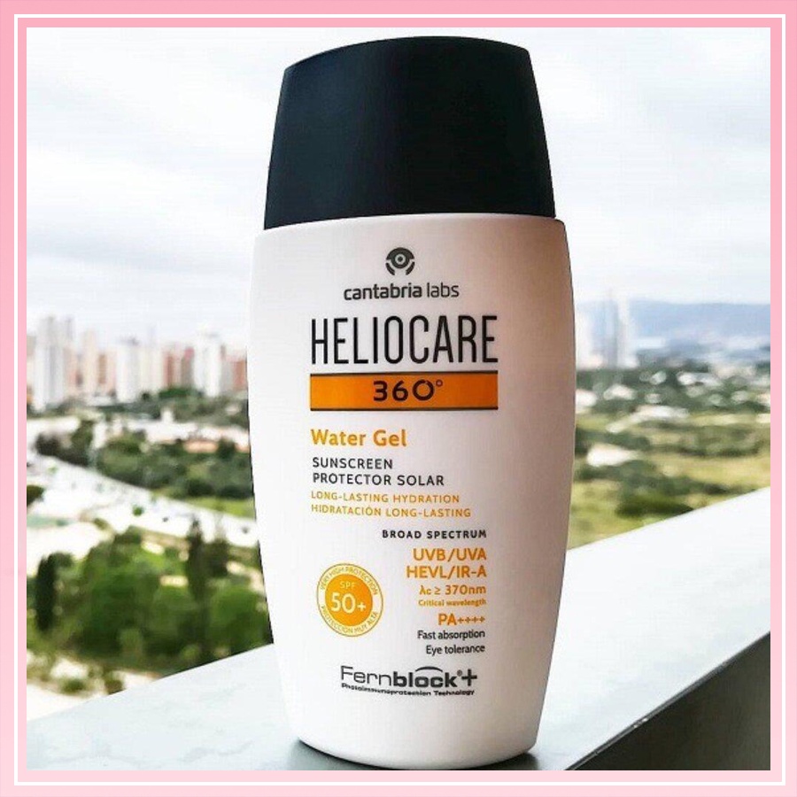 Kem Chống Nắng Heliocare 360 Water Gel & Mineral Tolerance Fluid & Pigment Solution Fluid SPF 50++