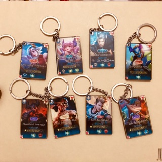 Móc khoá liên quân, pubg - Móc khoá mica cao cấp