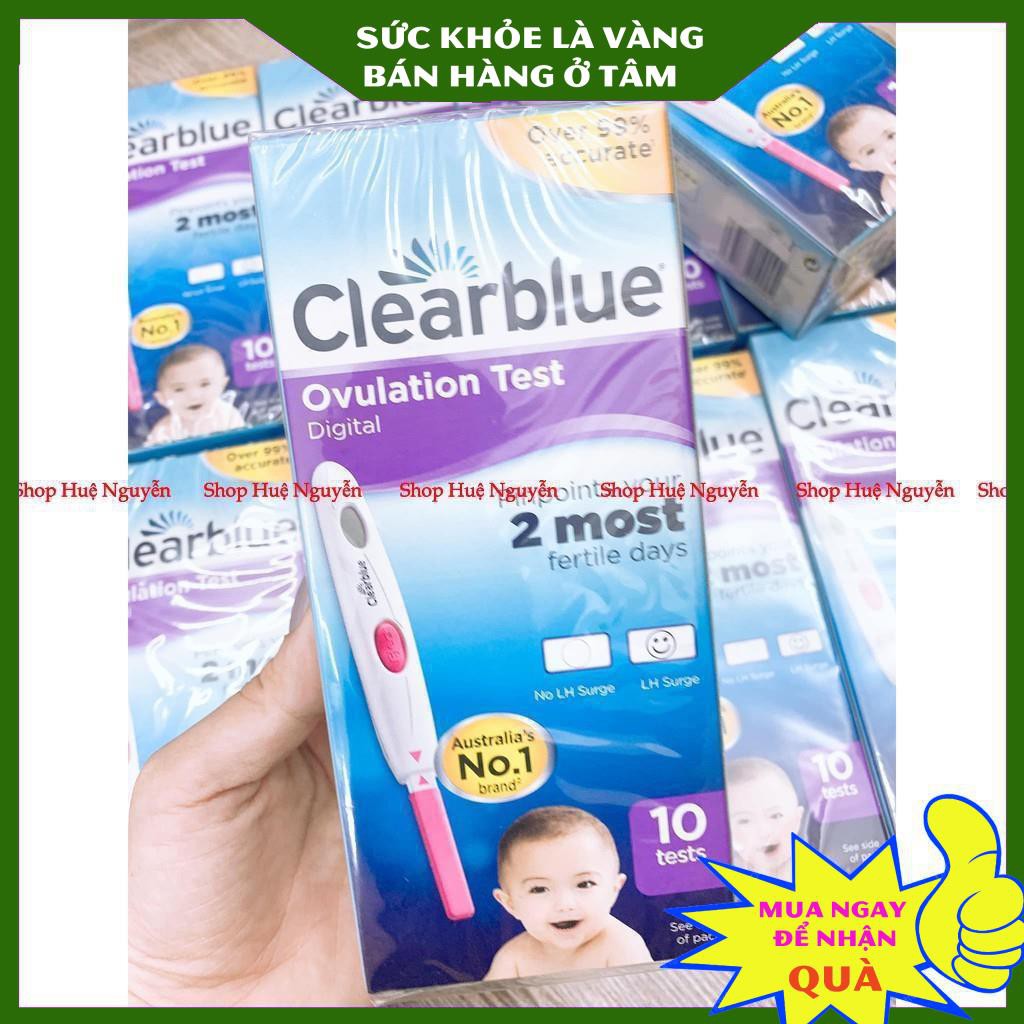 Que thử rụng trứng điện tử Clearblue 4 or more 3 nấc hiển thị hộp 20 que