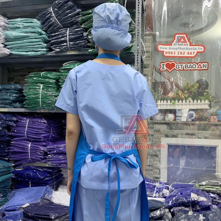 Đồng Phục Phòng Sạch, Phòng Lạnh Cho Công Nhân Thực Phẩm, Quần Áo Crubs