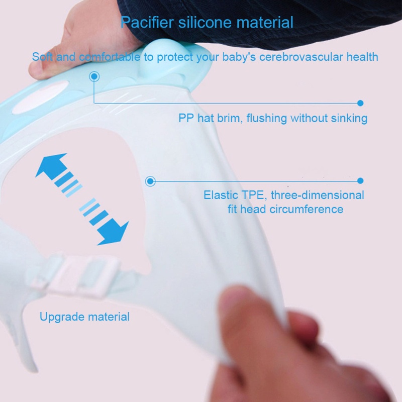 Mũ Chắn Nước Gội Đầu Bảo Vệ Tai Có Thể Điều Chỉnh Cho Bé