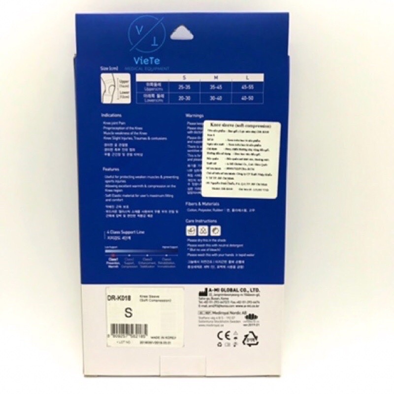 Băng Thun / Bó Gối/ Đai Bảo Vệ Đầu Gối DR.Med DR.K018