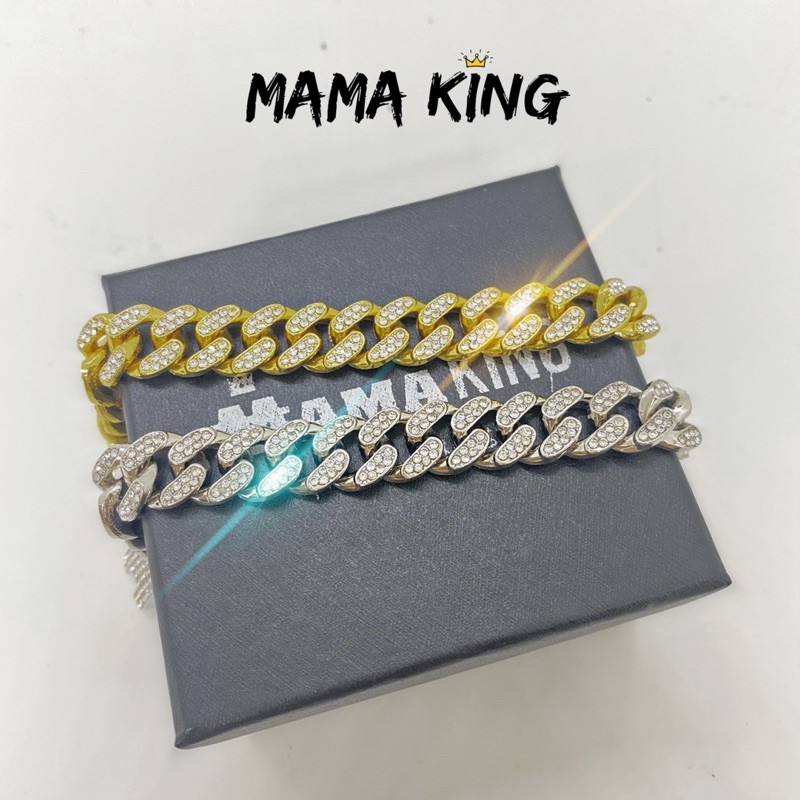 LẮC TAY HIPHOP ĐÍNH ĐÁ VÒNG TAY LẮC TAY NAM CUBAN V1 by Mama King