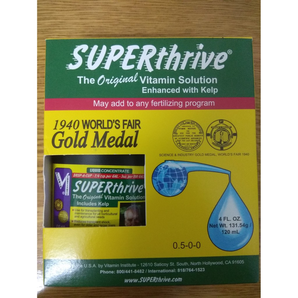 Super thrive kích thích tăng trưởng hoa lan, cây kiểng - chai 120 ml