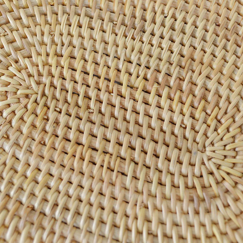 Lót ly đa năng BAMBOOO ECO mây tre đan rattan coasters thân thiện môi trường