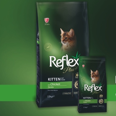 [Mã PET50K giảm Giảm 10% - Tối đa 50K đơn từ 250K] Hạt Reflex Plus cho mèo các loại túi 1,5kg