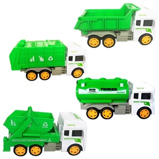 Bộ đồ chơi 4 xe chở rác