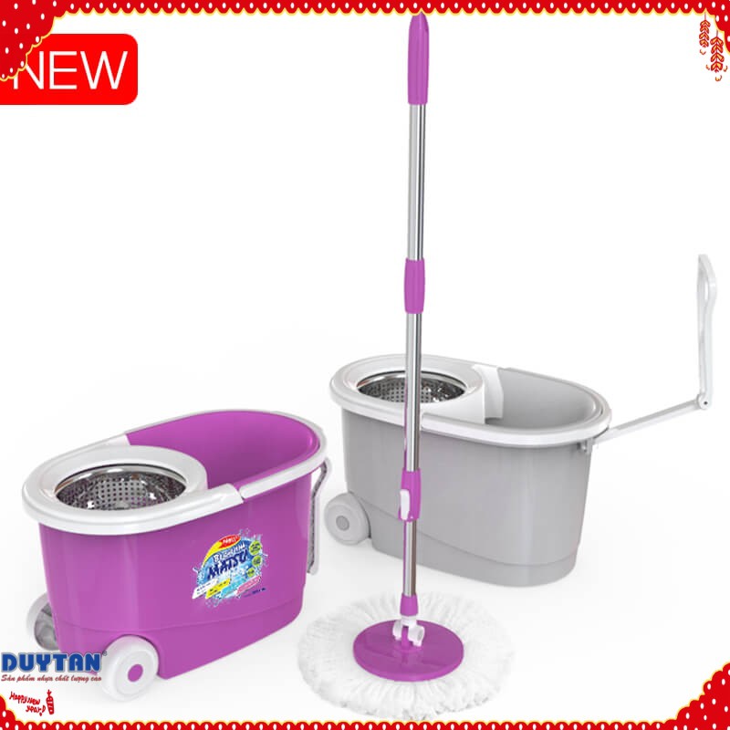 (Hà Nội) Bộ lau nhà Matsu 11 lít - Có bánh xe