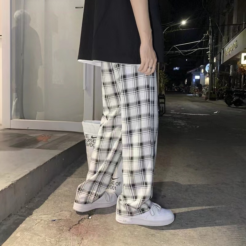 Quần Thể Thao Lưng Cao Ống Rộng Thời Trang Xuân Thu Hàn Quốc Dành Cho Nữ / Size M-3XL